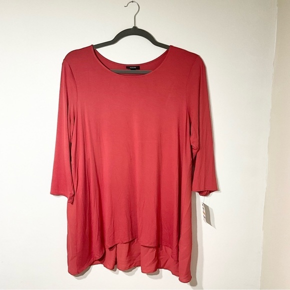 New with tags Alfani Womens Plus Hi-Low Swingy Pullover Top - Picture 8 of 15
